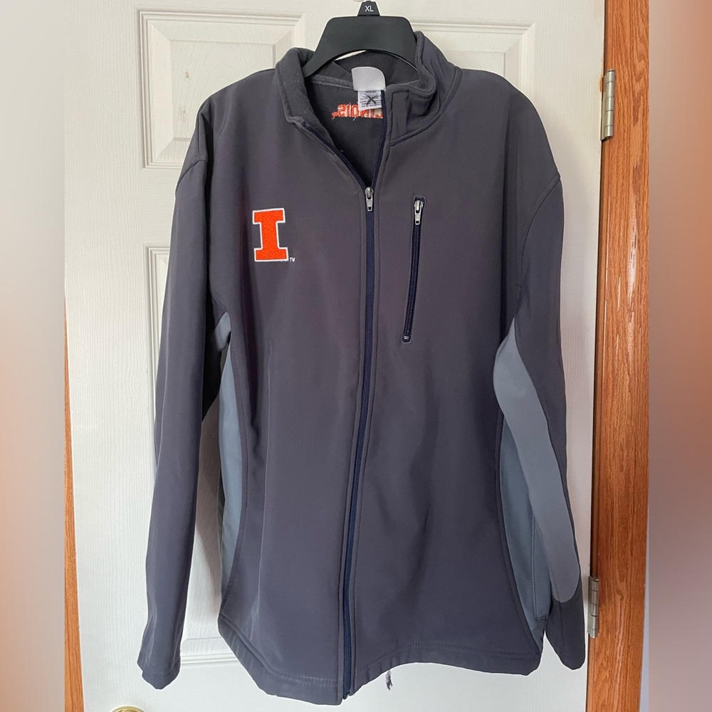 Men’s college jacket L “Illinois”